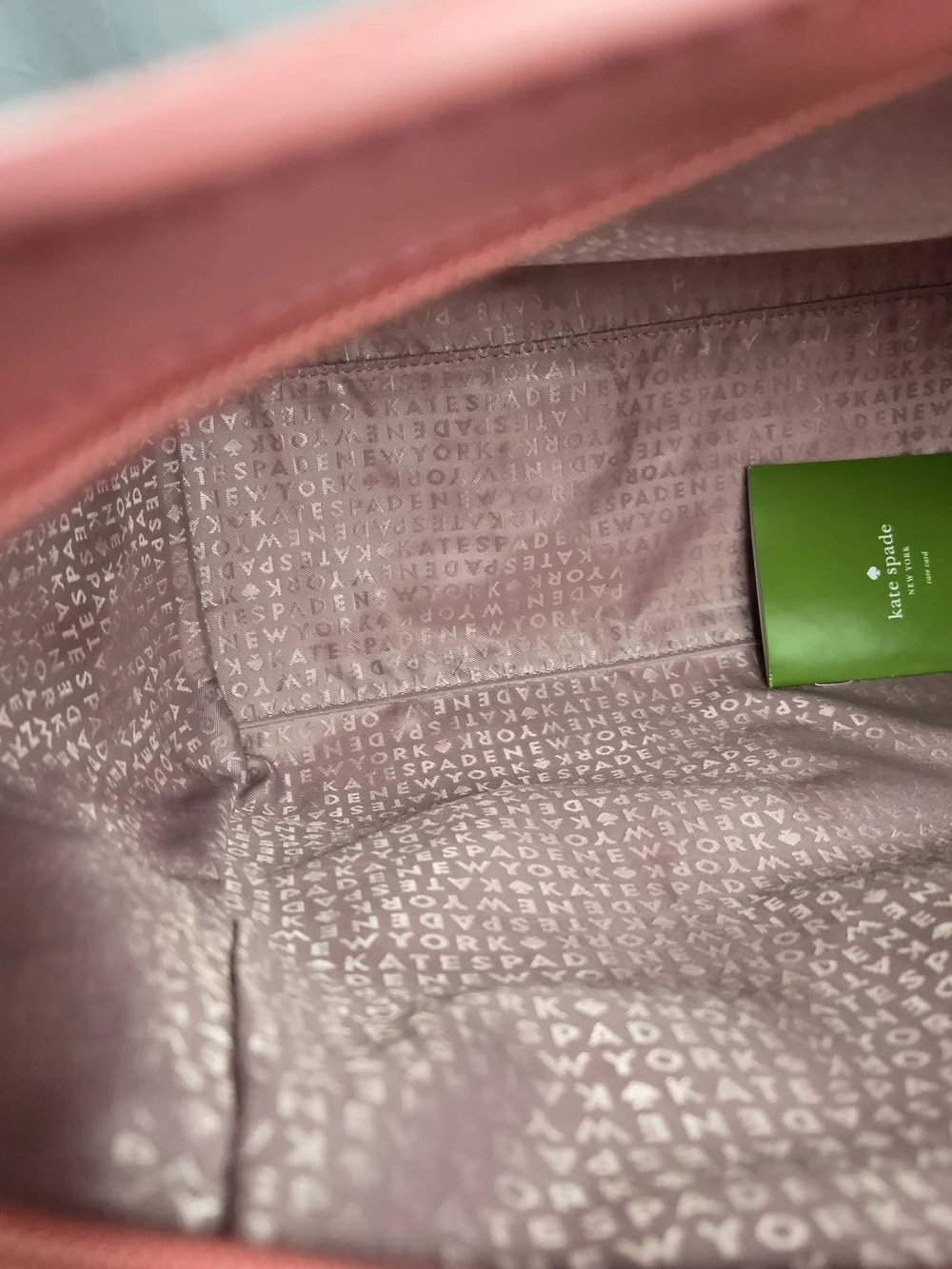 kate spade Pink Leather Tote Bag